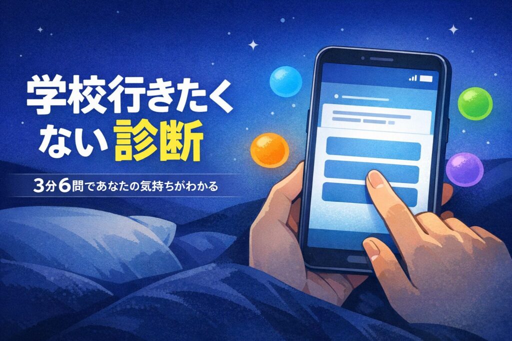 学校行きたくない診断