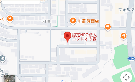 箕面こどもの森学園（箕面市） 周辺地図