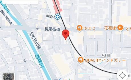 レイパス（松原市・柏原市） 周辺地図