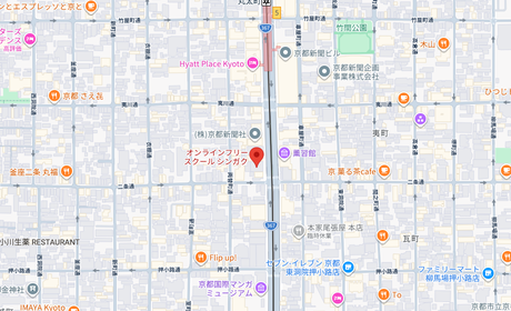 オンラインフリースクール シンガクの所在地