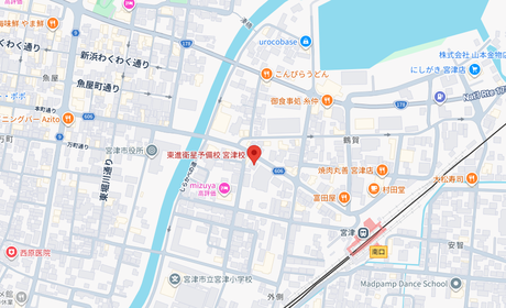 東進衛星予備校宮津校の所在地