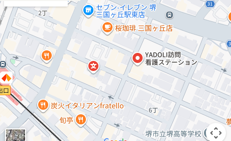 Free school YADOLI（堺市） 周辺地図