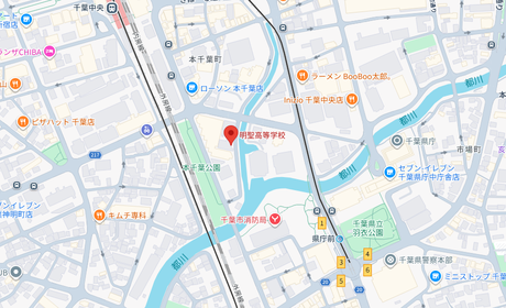 明聖高等学校の地図（東京都）