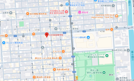立志舎高等学校の地図（東京都）